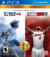 Sports Pack Vol. 1: MLB 14 The Show & NBA 2K14 Box Art Front
